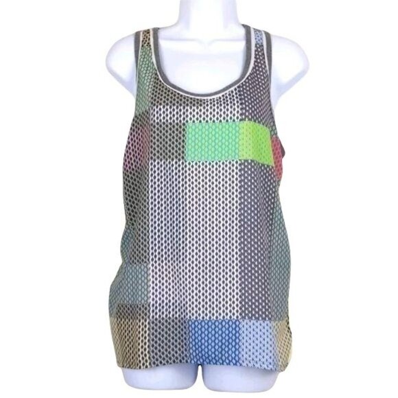 Democracy Women's Tank Top Gray, Yellow, black & green Size M - Picture 1 of 6